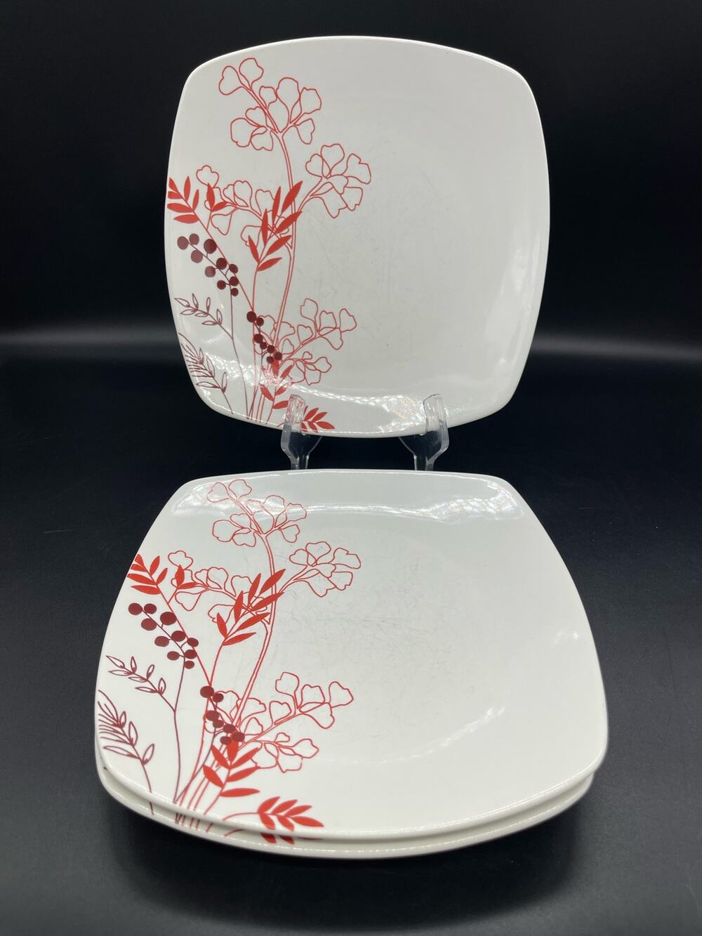 Coventry Porcelaine Gentle Breeze Set of 3 Salad Plates 8"